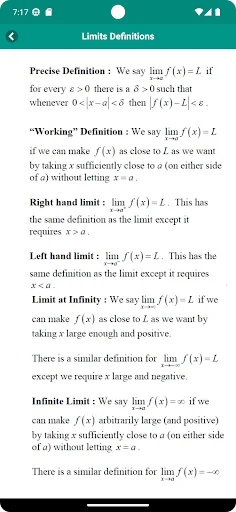 All Math Formulas screenshot 2
