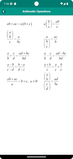 All Math Formulas screenshot 3