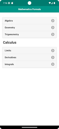 All Math Formulas screenshot 4