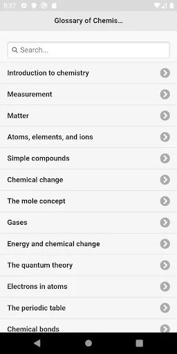 Chemistry  Terms