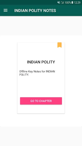INDIAN POLITY NOTES