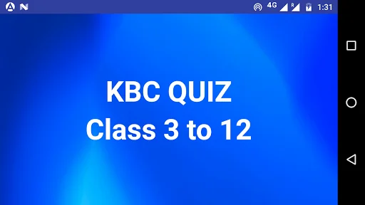 Chota BALAK KBC GAME