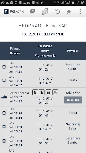 Red Voznje screenshot 2