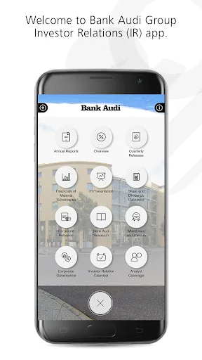 Bank Audi IR screenshot 1