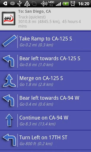 SmartTruckRoute Truck GPS Navi screenshot 2
