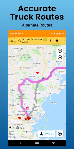 SmartTruckRoute 2  Nav & IFTA screenshot 2