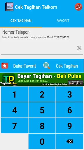 Cek Tagihan Telepon