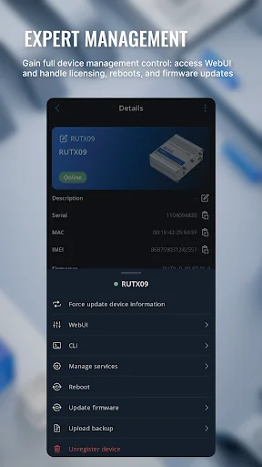 Teltonika RMS screenshot 4