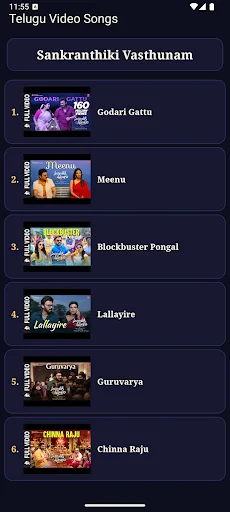 Telugu Video Songs screenshot 3