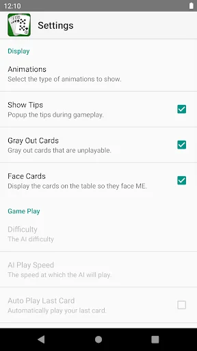 Ten (Card Game) screenshot 3