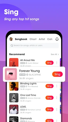 WeSing - Karaoke, Party & Live screenshot 1