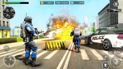 FPS Police Duty Shooting Games