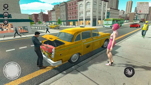 Grand Taxi Driving 3D Game