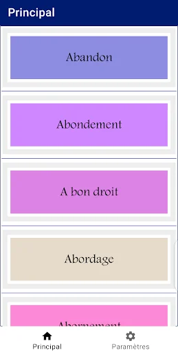 Resume Dictionnaire Du Droit screenshot 1