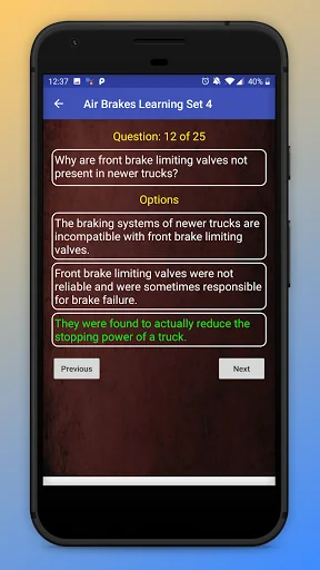 Air Brakes Test - CDL screenshot 2