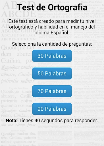 Test de Ortografía