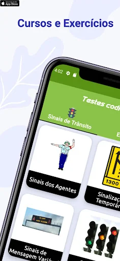 testes de código oficiais IMTT