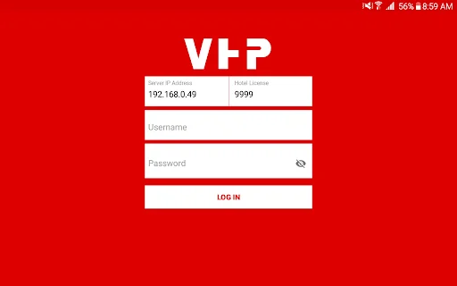VHP Check In