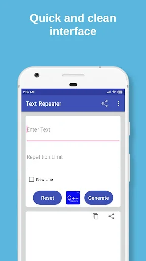 Text Repeater
