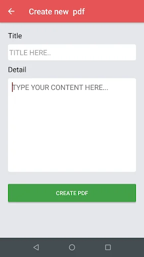 Text To Pdf Converter screenshot 3
