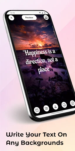 Wallext: Text Wallpaper BG