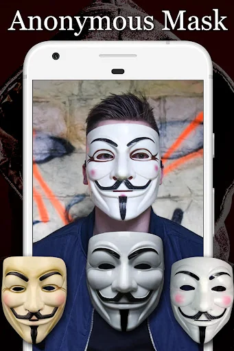 Anonymous Mask Photo Editor screenshot 1