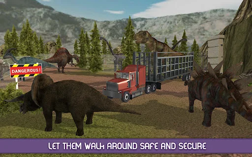 Angry Dinosaur Zoo Transport
