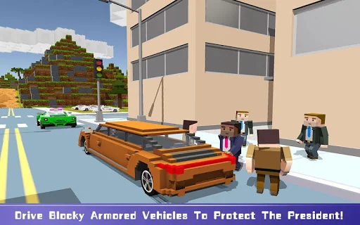 Blocky Security: USA President screenshot 3