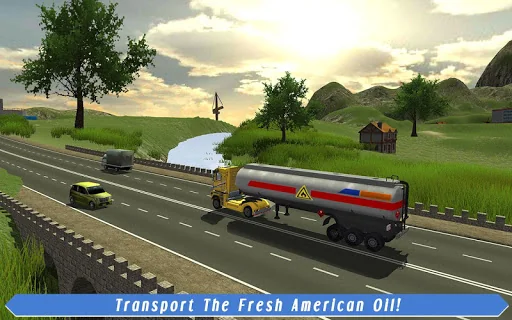Cargo Truck American Transport