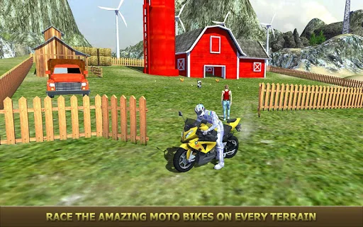 Furious Fast Motorcycle Rider
