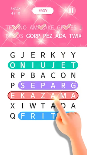 Word Search - Connect letters