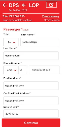 Thai Lion Air screenshot 4