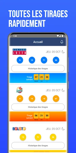 Boulpam: Lottery Result Tchala screenshot 1