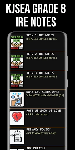 IRE Grade 8 KJSEA CBC Notes