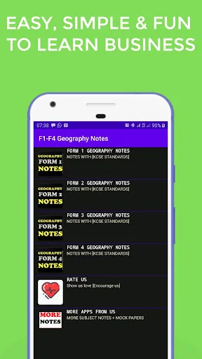 Geography Form1-4 Notes IKcse screenshot 4