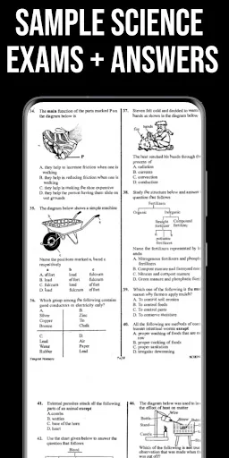 Science  [Exams+ Answers]