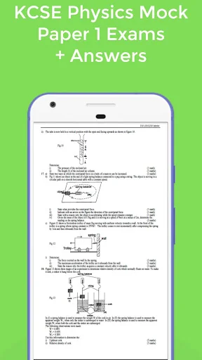 Physics Mock Exams + Answers