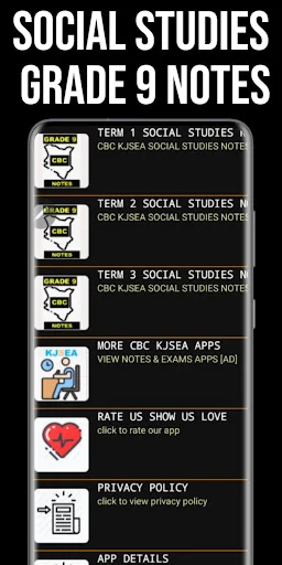 KJSEA Social Studies Notes CBC