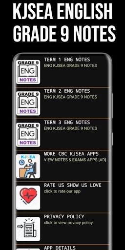 KJSEA English Grade 9 Notes