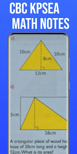 Kpsea Cbc Math's Summary Notes