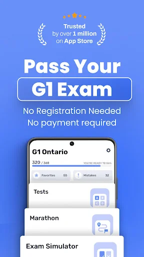 G1 Driving Test Ontario 2026 screenshot 1