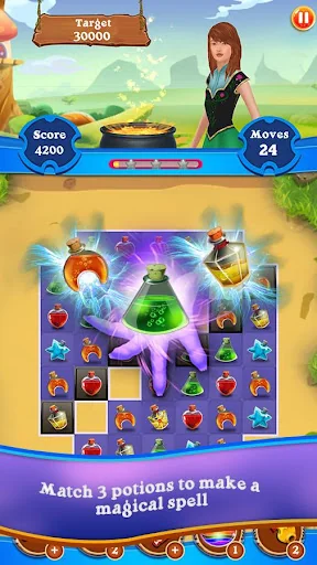 Magic Puzzle - Match 3 Game screenshot 2