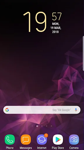 Clock Widget Galaxy S23 Pro