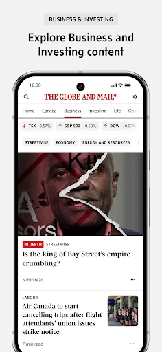 The Globe and Mail screenshot 2