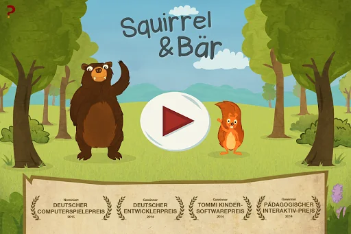 Squirrel & Bär Lernen Englisch