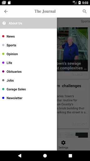 Journal News screenshot 2