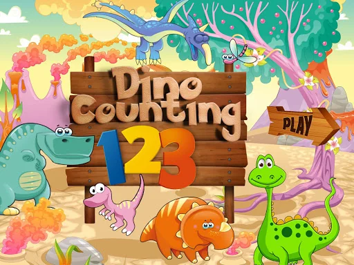 Dino Counting Games For Kids