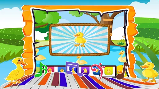 Baby Piano Duck Sounds Games