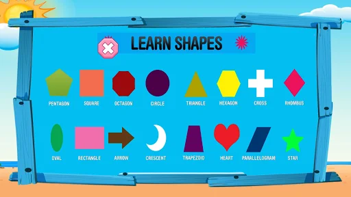 Learning Shapes Games For Kids
