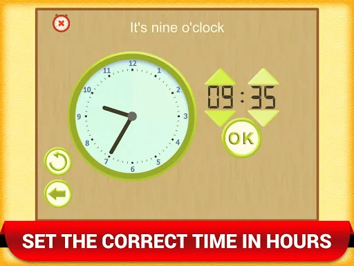 Learning Clock Math Time Game
